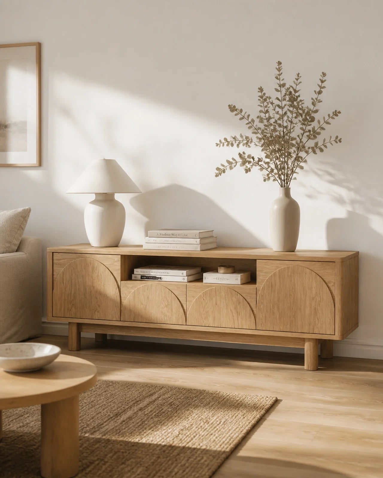 The Arched Oak Sideboard: Why This Trend is the Ultimate 2026 Apartment Glow-Up
