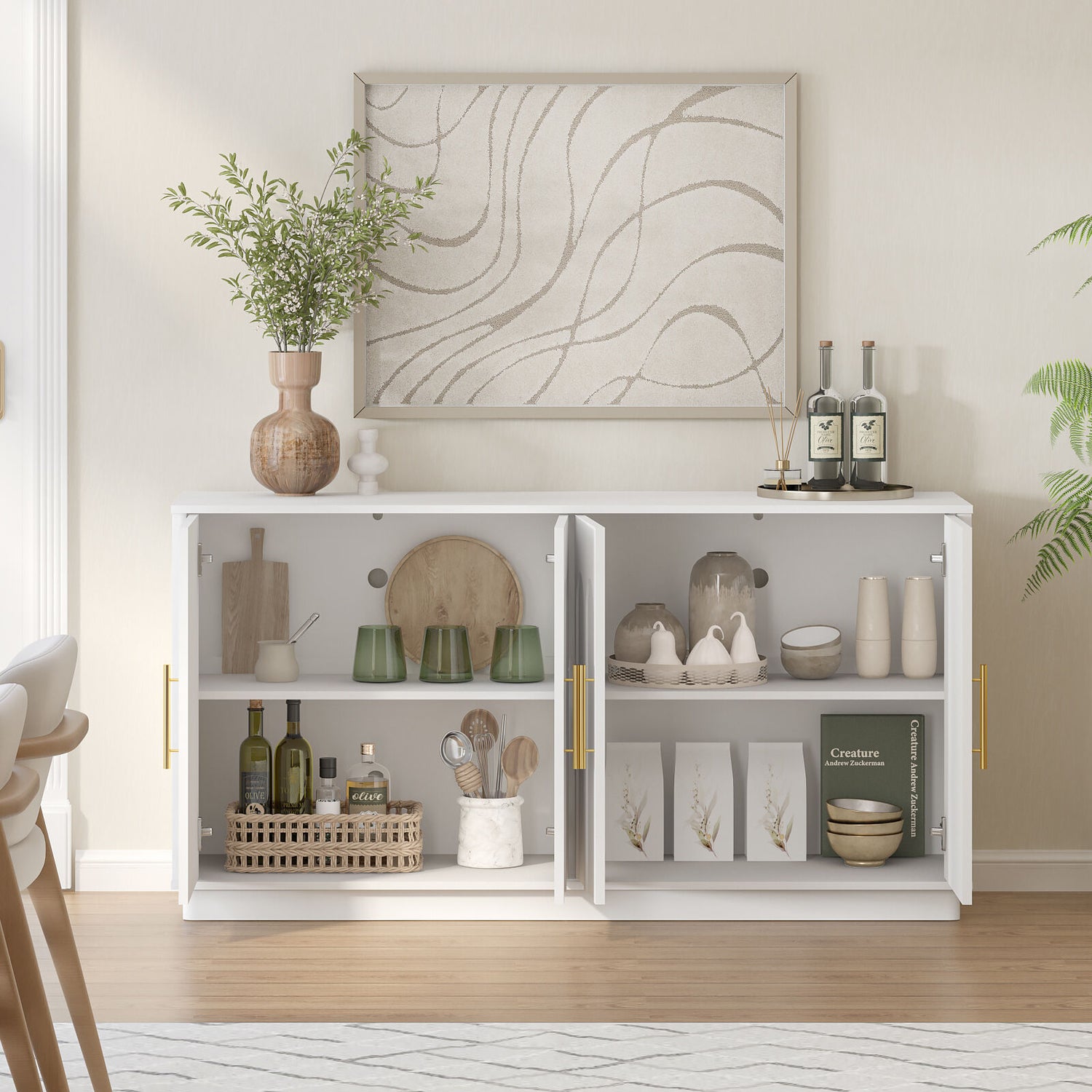 Opera 4 Door Buffet Sideboard