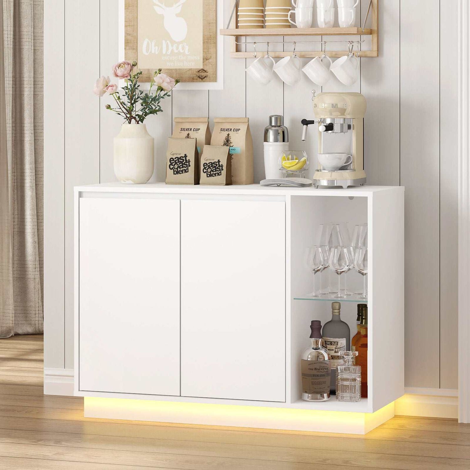 Arlo Storage Set – Cabinet & Bedside Pair