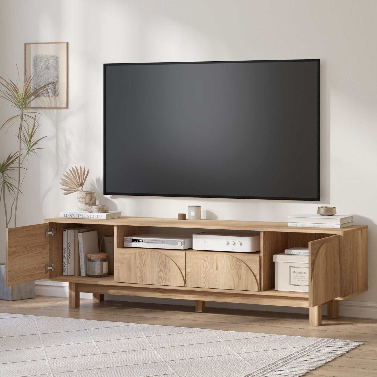 Eden Arch 180cm TV Entertainment Unit — Perfect Blend of Style and Functionality for Your Living Room