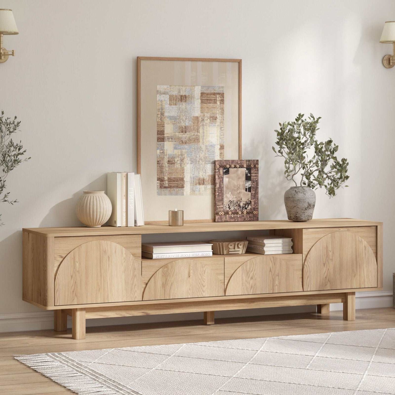 Eden Arch 180cm TV Entertainment Unit — Perfect Blend of Style and Functionality for Your Living Room