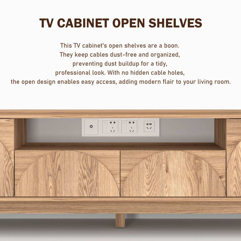 Eden Arch 180cm TV Entertainment Unit — Perfect Blend of Style and Functionality for Your Living Room