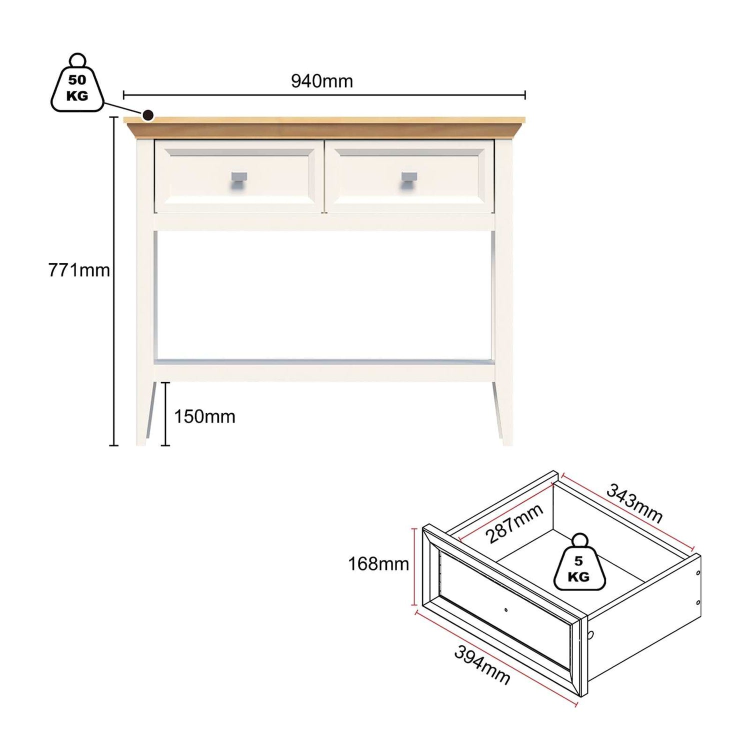 Coogee Console | Stylish and Functional Entryway