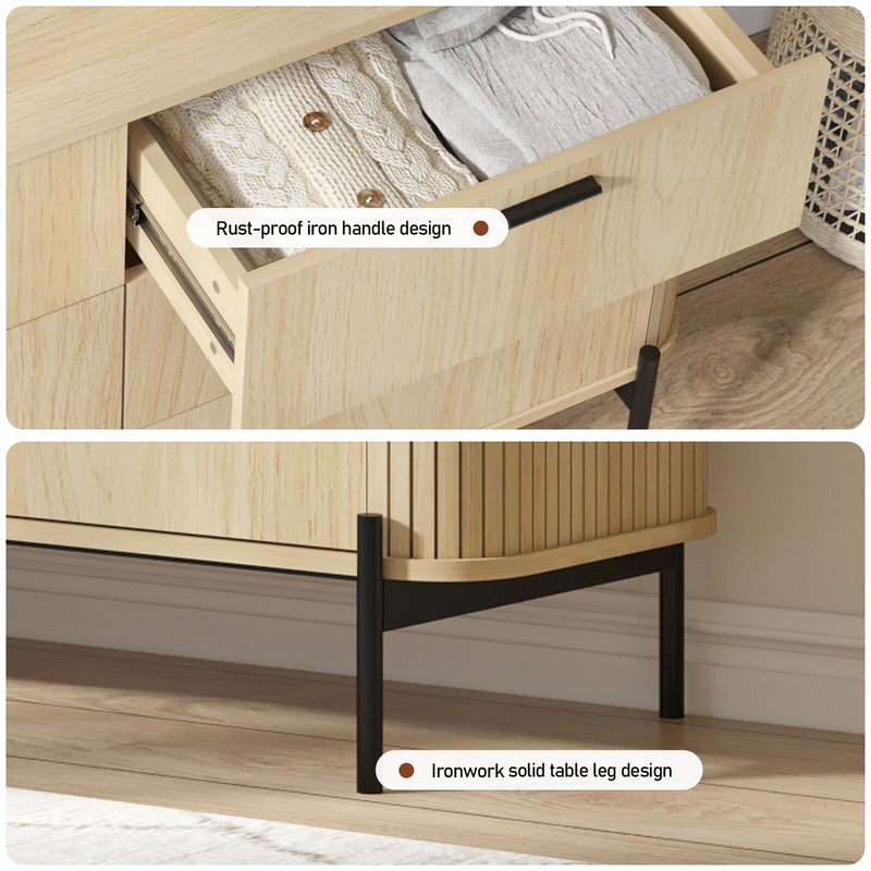 Ayla 12 Drawer Chest Set of 2 Lowboy - Storage for any room