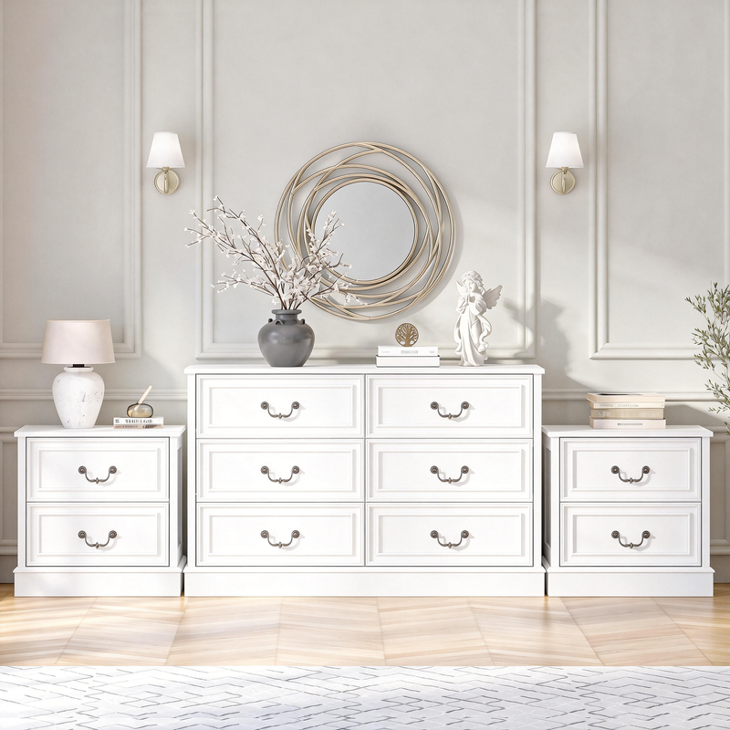 HAMPTON 3-Piece Bedroom Furniture Set