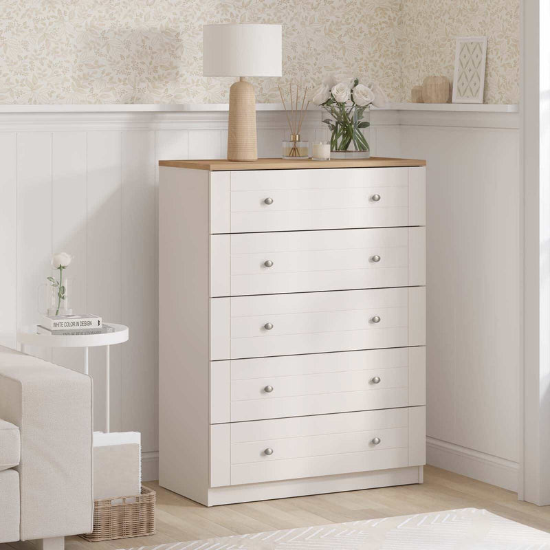 Harriet 10 Chest of Drawers Tallboy Dresser| Spacious and Stylish Bedroom Storage