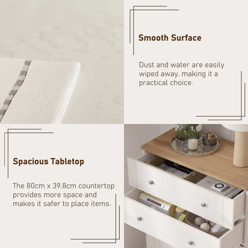 Harriet 10 Chest of Drawers Tallboy Dresser| Spacious and Stylish Bedroom Storage