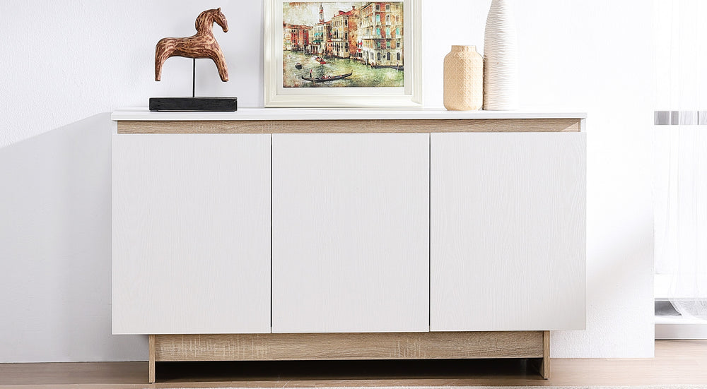 Vogue 3 Door Sideboard Buffet Table | Minimalist and Contemporary Design