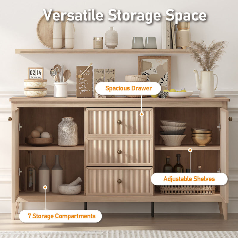 Vera 150cm Buffet Sideboard – Spacious & Stylish Storage Solution