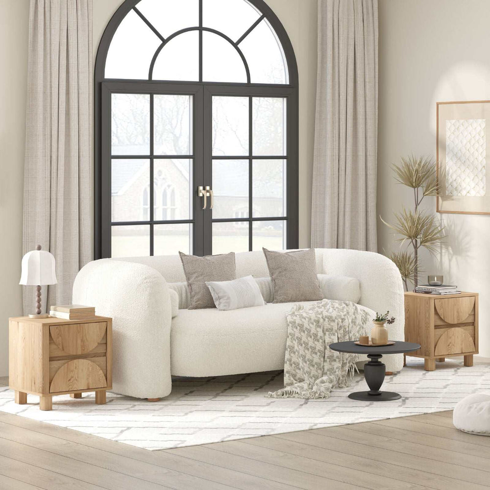 Eden Arched Bedside Tables Duo Set