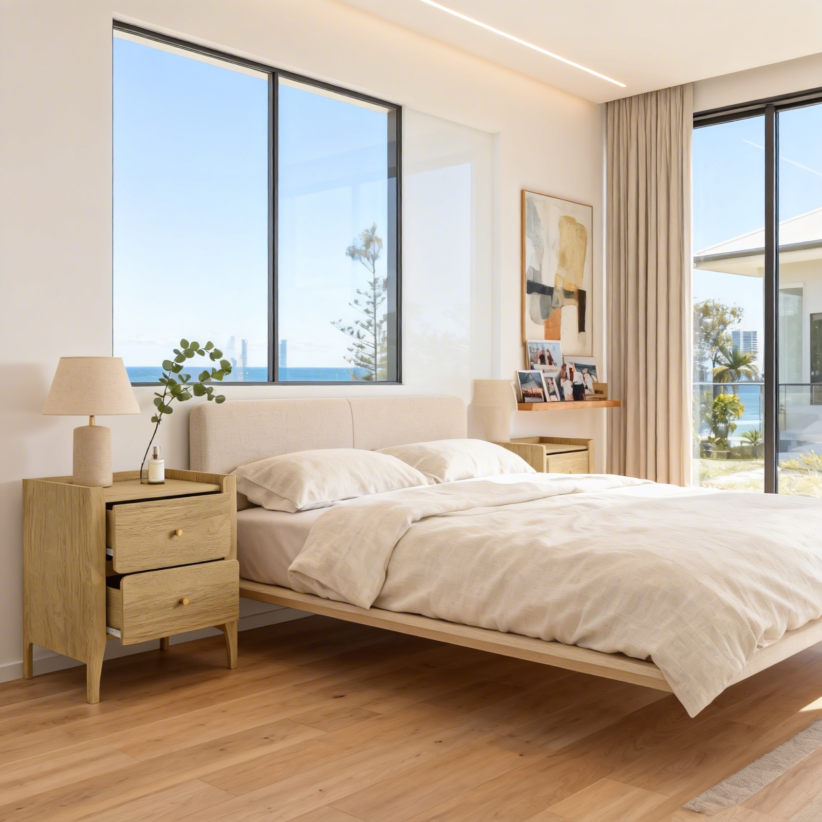 Sundrift 2-Drawer Bedside Table