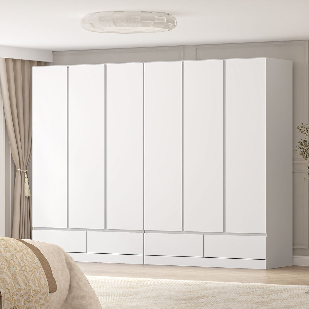 The Felix Modern Sleek Wardrobe Bundle - Maximum Bedroom Storage Solution