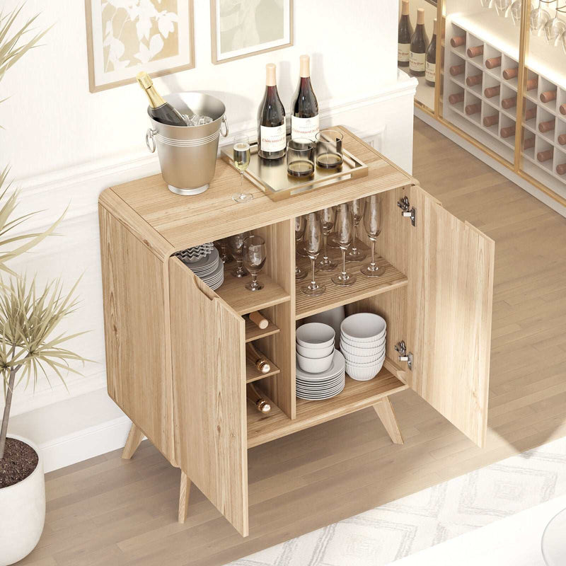 Sabi Serve – Two door wine cabinet