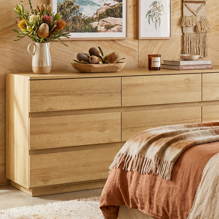 Zane 12-Drawer Dresser – Luxe Storage for Every Room