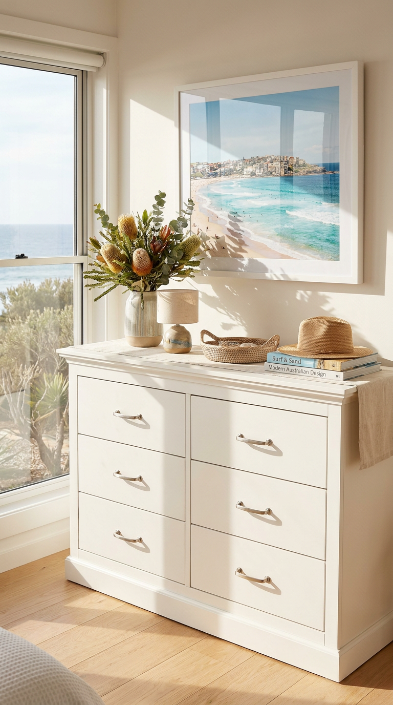 Ashford Lowboy | Elegant Dresser for Stylish Bedroom Storage