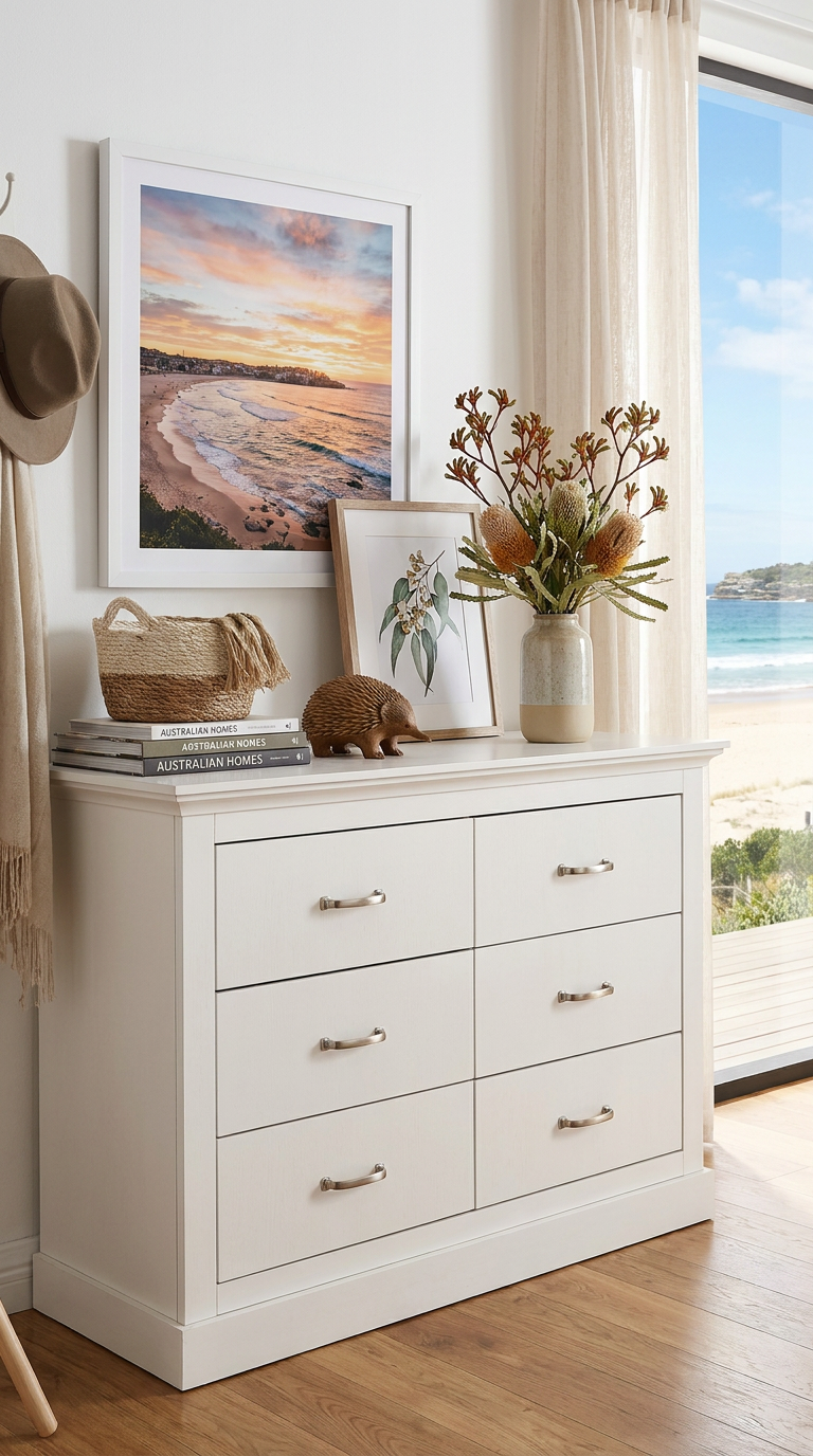 Ashford Lowboy | Elegant Dresser for Stylish Bedroom Storage