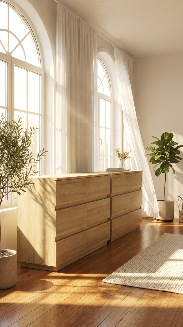 Zane Bedroom Lux Set - Duo Dresser & Bedside Tables