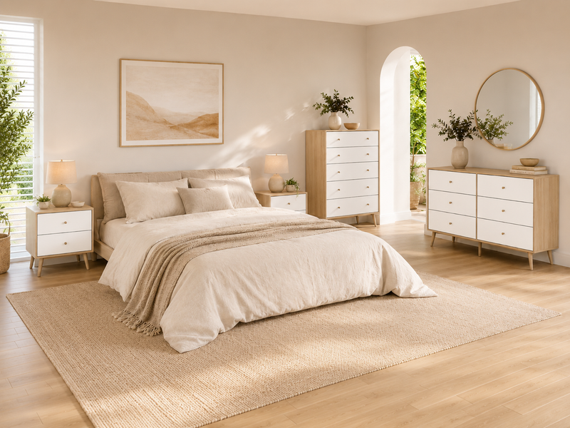Adriana Duo Set Bedside Table