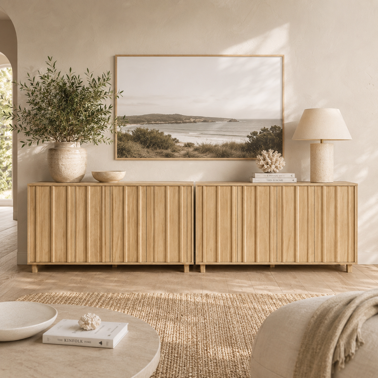 Oakridge Modern Sideboard Duo Set