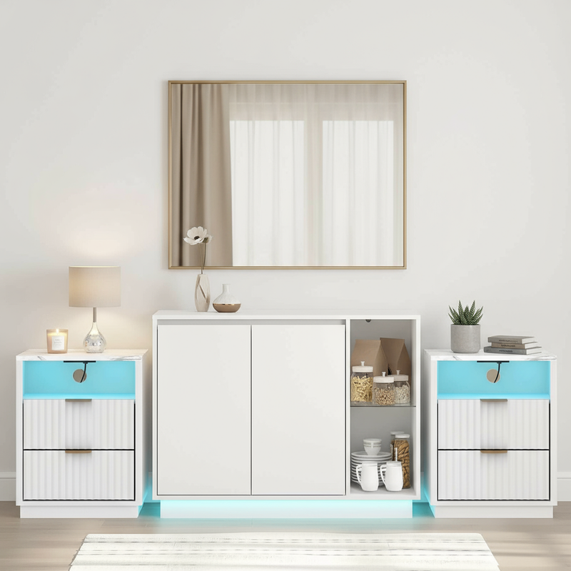 Arlo 3-Piece Set - Elegant Styling No Person