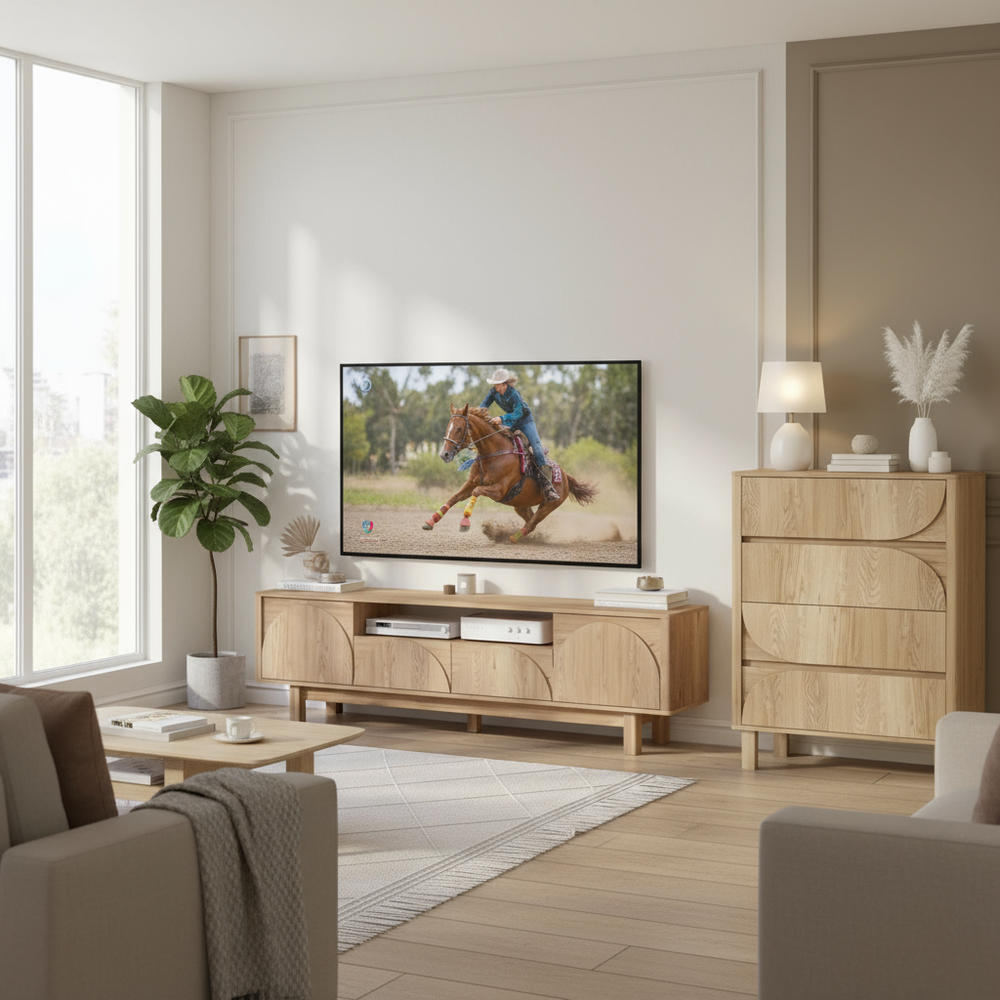 Eden TV Unit & Tallboy Bundle