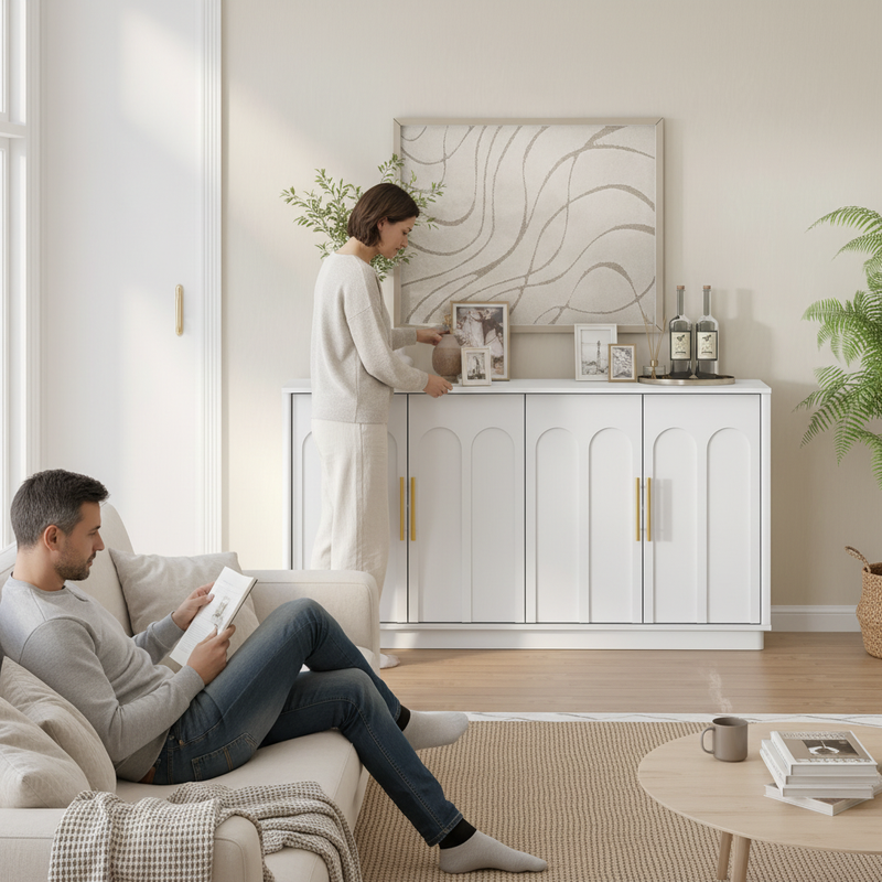 Lifestyle setting with people