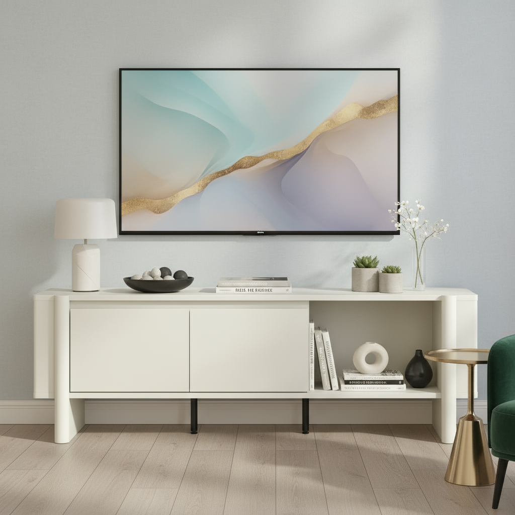 Modern TV unit with contemporary styling