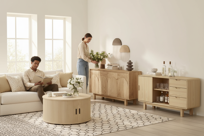 Oak Living Collection - Lifestyle with People