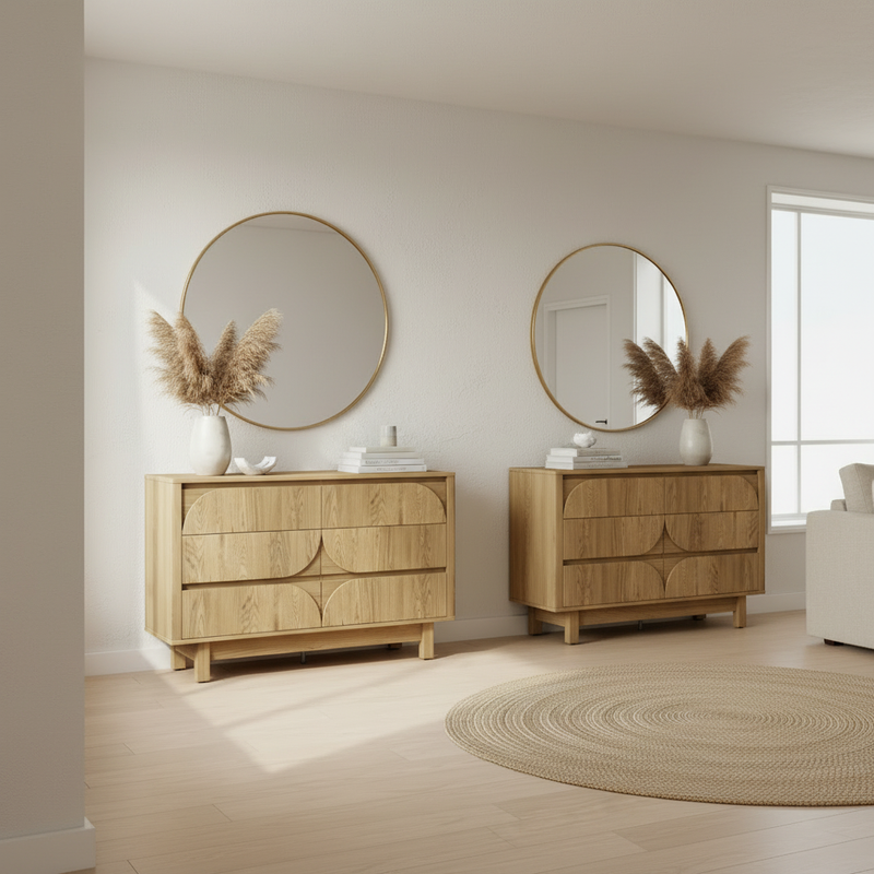 Two Sideboards - Different Walls